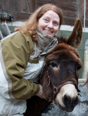 Equine Assisted Therapy can also help with grief. Donkeys are very intuitive and can help the healing process. www.HealingForGrievingHearts.com