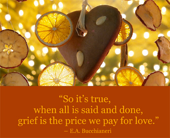 Love and grief are deeply connected. HealingForGrievingHeart.com